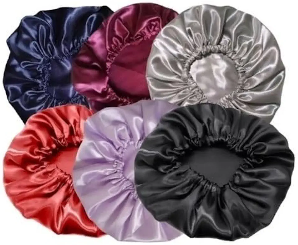 Touca De Cetim AntiFrizz, Grande, tb, Cores Variadas
