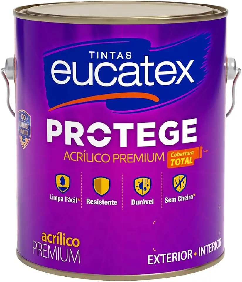Tinta Parede Lavavel Anti Mofo Protege 3,6L Eucatex - Branco