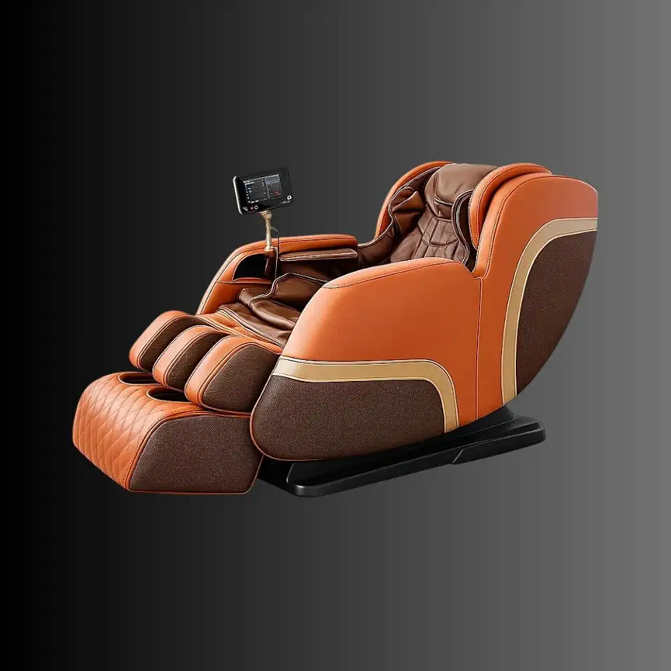 Poltrona Reclinável Massageadora Eletrica Massageador corporal Dubai (Chocolate)