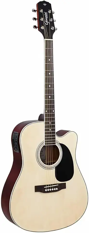 Violao Eletrico Aco Gdc-1 Ceq Ns Natural