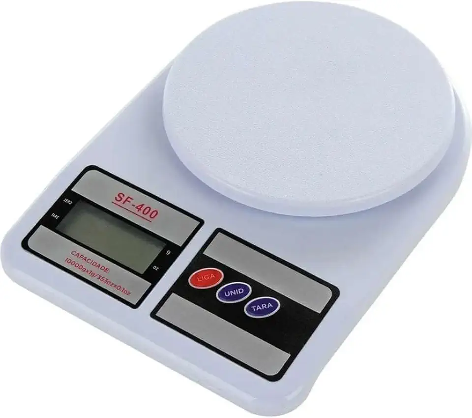 Balanca Digital Cozinha 1g a 10kg Fitness Alta Precisao Casa Comida Saude