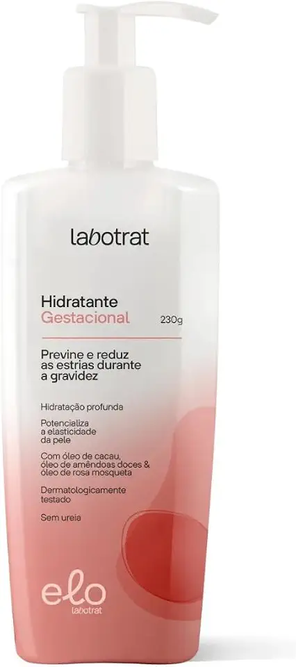 Creme Hidratante Loção Corporal Preventiva Anti Estrias Gestante 230g Original