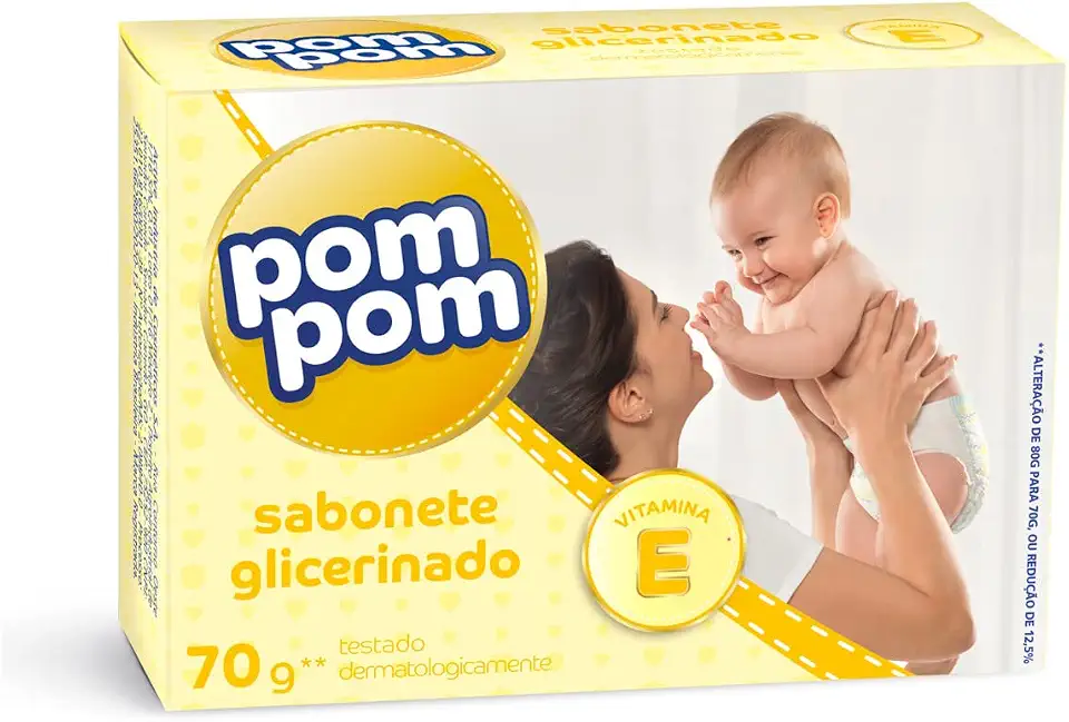Sabonete Pom Pom Glicerinado 70G