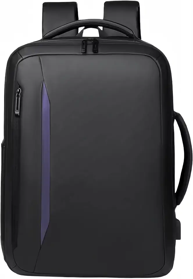 Mochila Executiva Impermeável Masculina para Notebook 15.6 com USB Externo Grande Capacidade Compartimento Separado para Laptop Ideal Trabalho Viagem Faculdade Resistente à Água