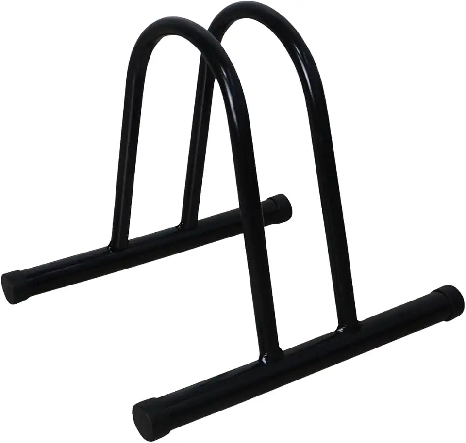 Suporte Bicicletário Porta Bike Leve De Chão 1 Vaga Single, Preto, Altmayer