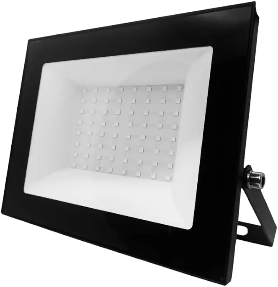 Refletor LED 200W Holofote Bivolt Branco Frio IP66 SMD à Prova D'Água, Luz Alta Potência para Fachadas, Jardins, Piscinas, Eventos, Iluminação Moderna, Eficiente e Econômica - Linha Premium SellXpert