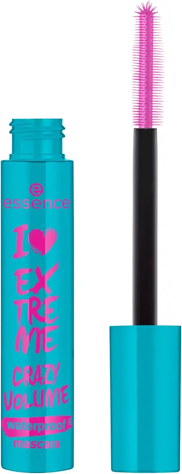 Máscara de cílios I Love Extreme Crazy Volume Waterproof essence à prova d'água
