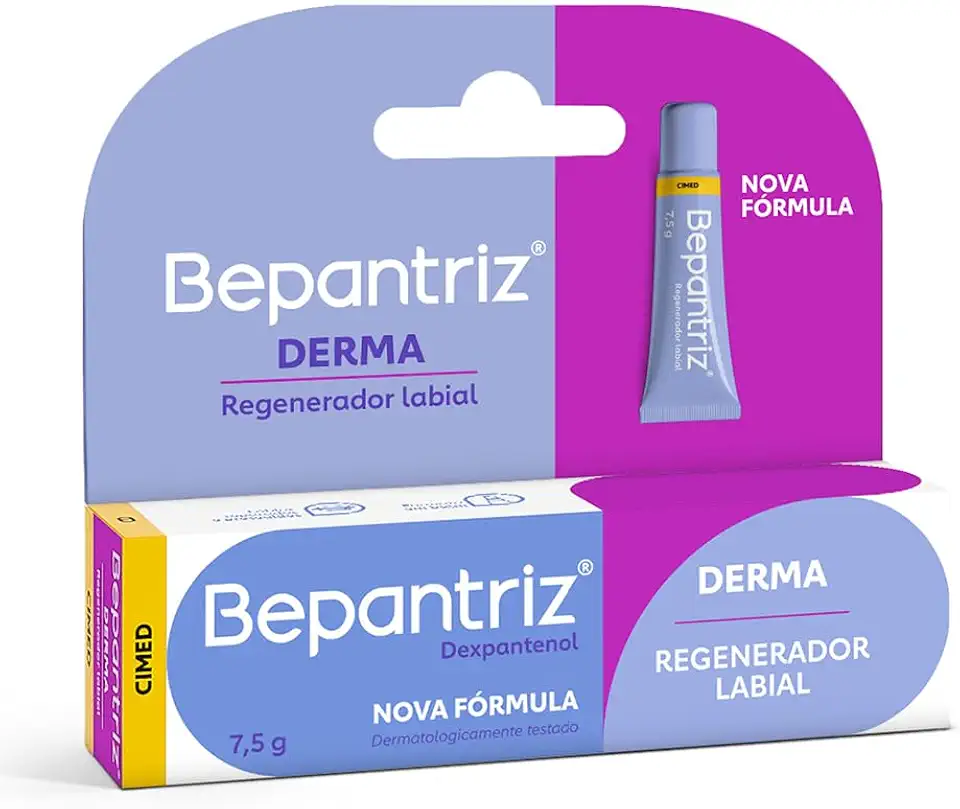 Bepantriz Derma Regenerador Labial com 7,5ml