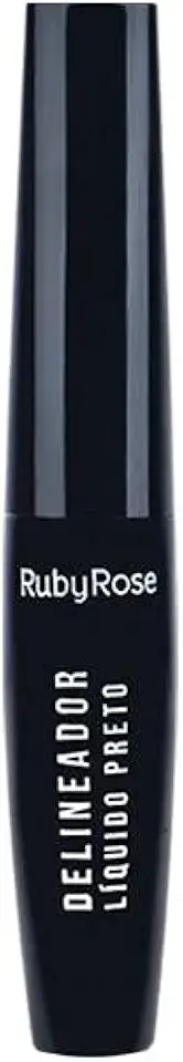Delineador Líquido Preto Ruby Rose, tb Hb8406