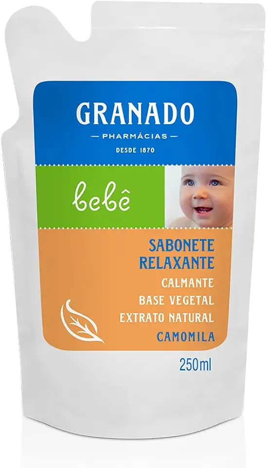 Granado Refil Sabonete Bebê, Camomila, 250ml