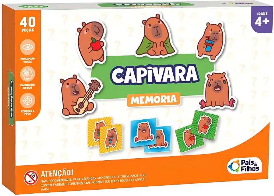 Pais & Filhos - Jogo da Memória, Capivara
