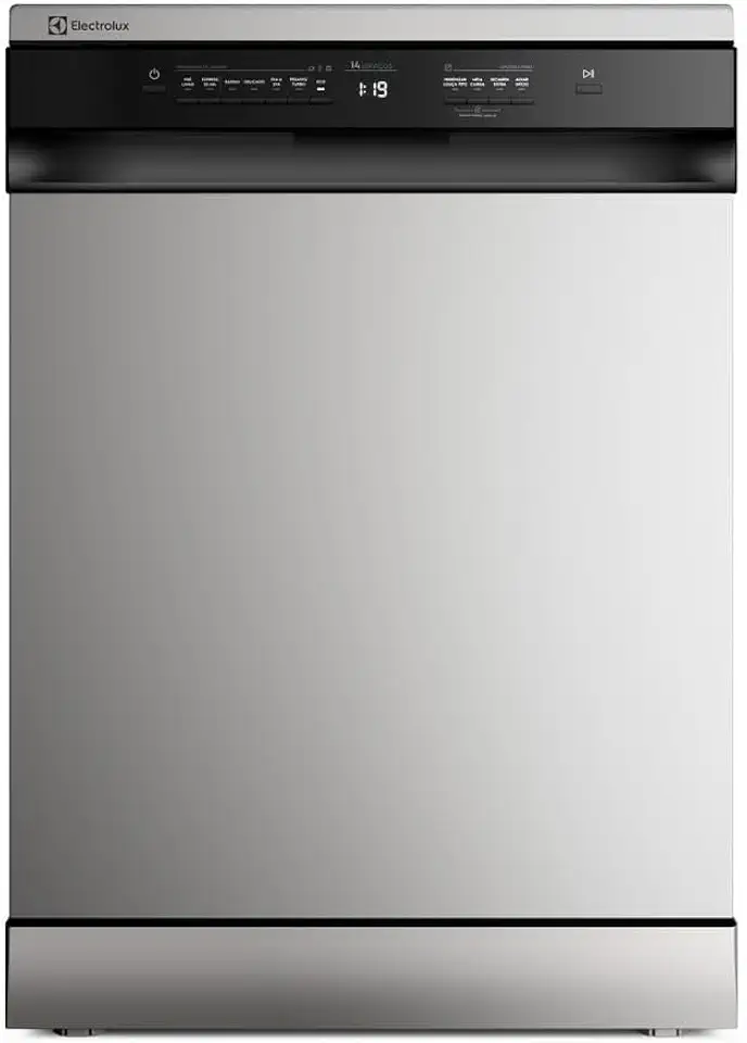 Lava-Louças Electrolux 14 Serviços Inox com Programa Lava e Seca 220v LS14E