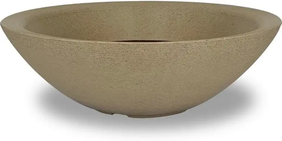 Vaso Bacia Grande Polieitleno Decorativo Rosa do Deserto Cactos Suculentas N4 (Palha)