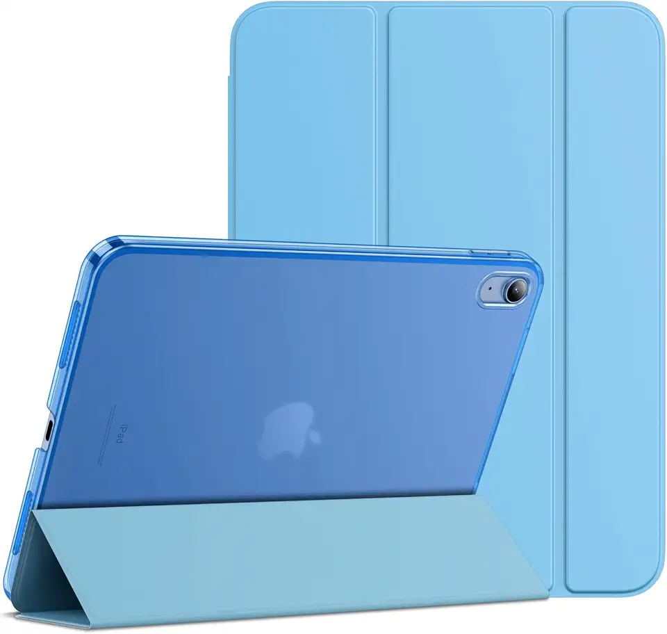 JETech Capa para iPad (A16) 11ª/10ª Geração (2025/2022), Case Rígida de Suporte Fino com Despertar/Sono Automático (Céu Azul)