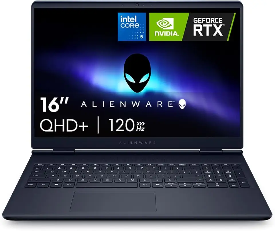 Notebook Gamer Dell Alienware Aurora 16" WQXGA | Intel Core 5 | 16GB RAM | 512GB SSD | NVIDIA GeForce RTX 4050 | Linux | AC16-C5210H-D20