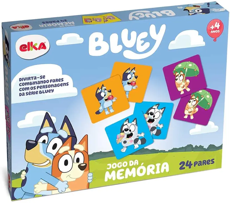 Jogo da Memória Bluey