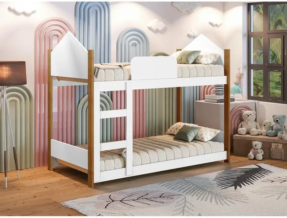 Beliche Infantil Magia Branco/grenat