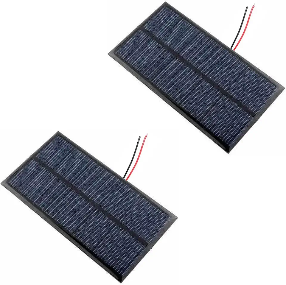 CDR 2 Mini Painel Solar 12v 1.5w P/Ionizador De Piscina