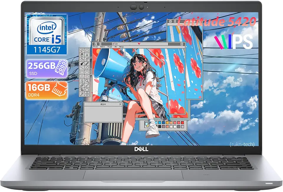 Dell Notebook Latitude 5420 de 14 polegadas, Intel Core i5-11ª geração, 16 GB de RAM, SSD de 256 GB, Win11 Pro. (Recondicionado)