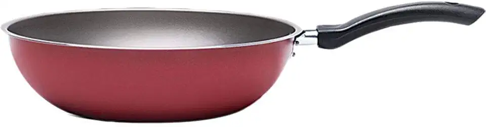 Brinox - Panela Frigideira 3l Wok Antiaderente 26cm Ruby - Vermelha