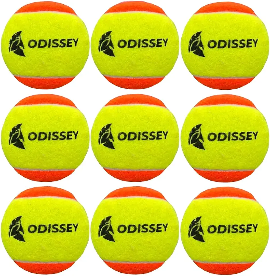 Bolas Beach Tennis Kit 9 Unidades Profissional Bolinha Praia