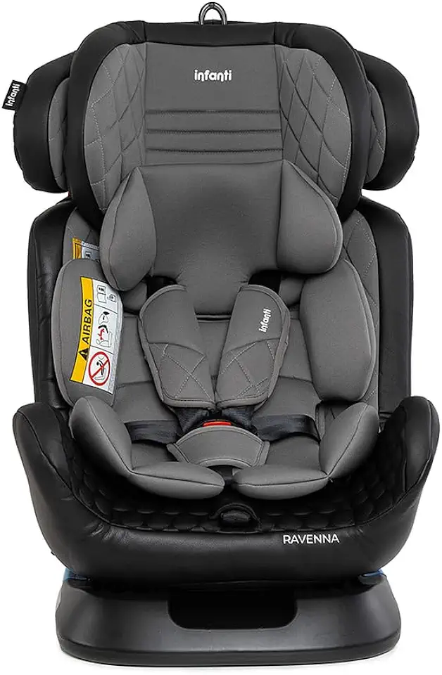 Cadeirinha Infanti, Ravenna, 0 a 36kg, Cinza
