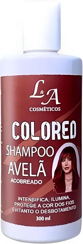 Shampoo Tonalizante Avelã Escurecedor para Cabelos Brancos – Efeito Natural, Brilho Intenso e Cobertura Gradual