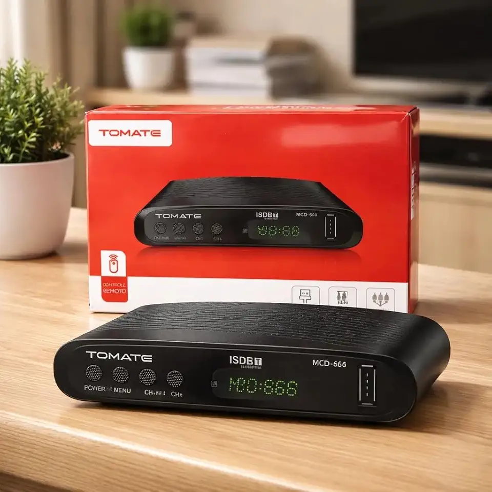 Conversor Digital Full HD HDMI AV Gravador TV Antiga USB PVR