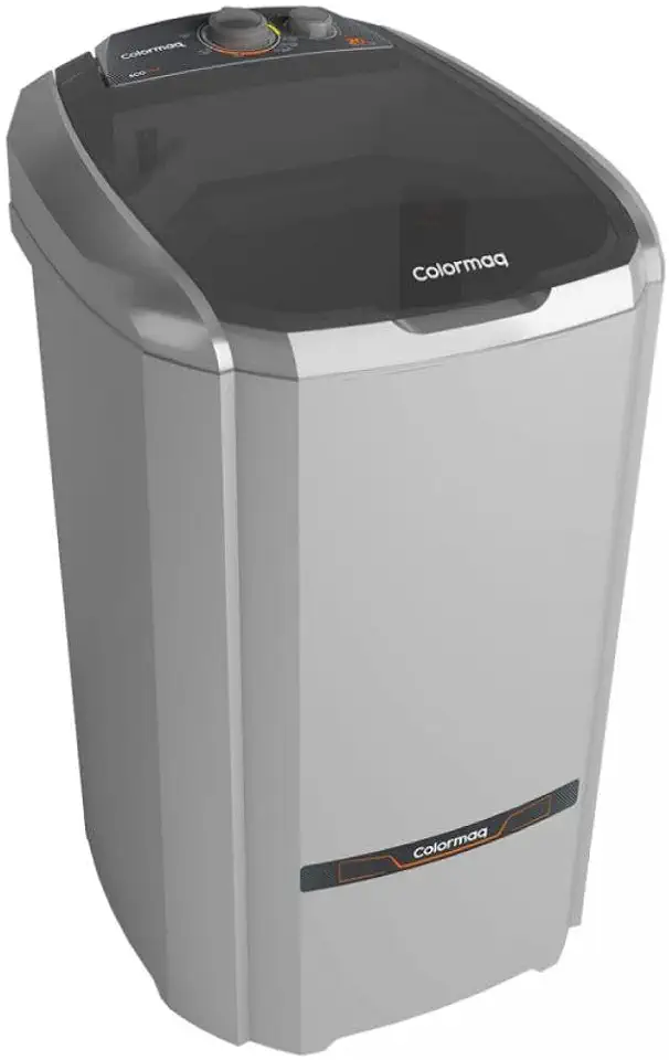 Colormaq Maquina de Lavar Roupa Semi Automatica Tanquinho 20kg LCS20 Prata127V