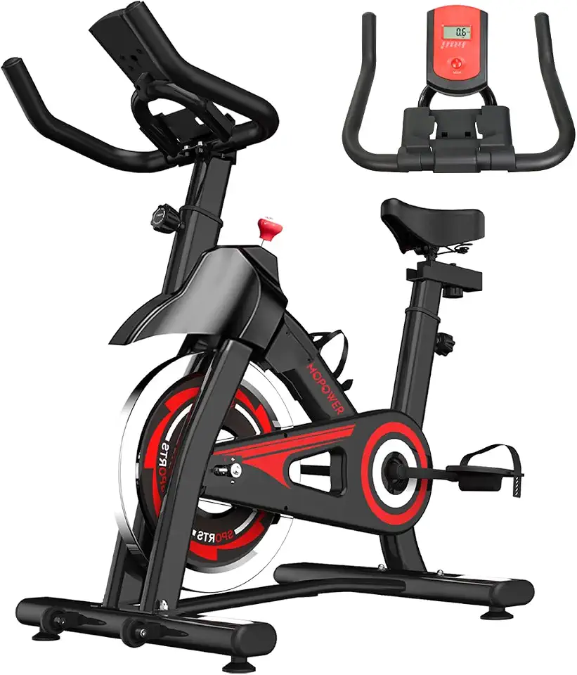 Bicicleta ergométrica, bike de exercício interno, bicicleta ergométrica com monitor LCD