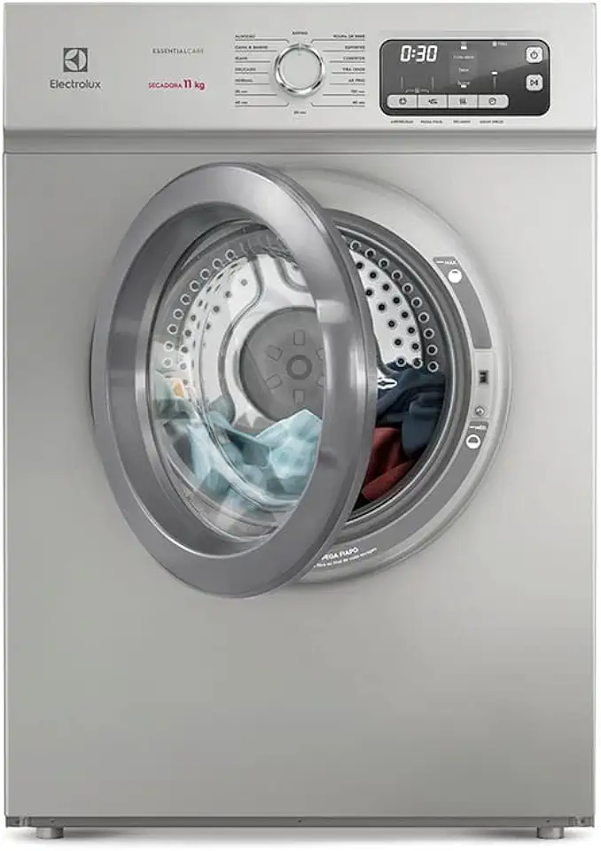 Secadora de Roupas Electrolux 11Kg Cor Inox Essential Care (STH11) 127V
