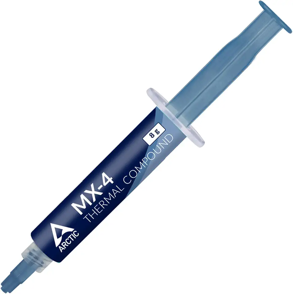 ARCTIC MX-4 (8 g) - Pasta térmica de desempenho premium para todos os processadores (CPU, GPU - PC), condutividade térmica muito alta, longa durabilidade, aplicação segura, não condutora