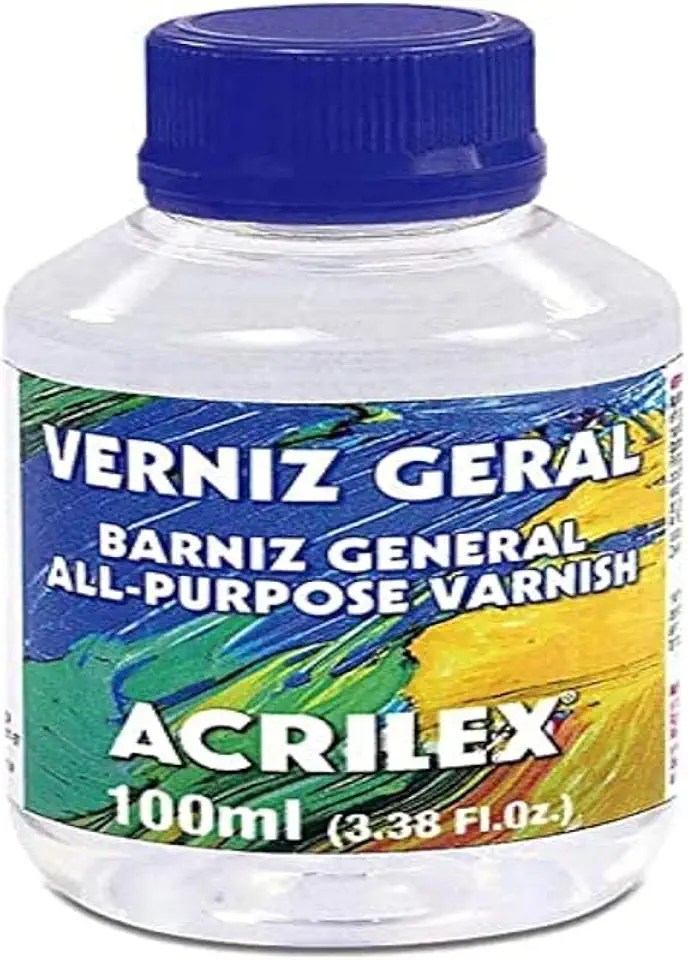 Verniz Geral, Acrilex, Incolor, 100 ml