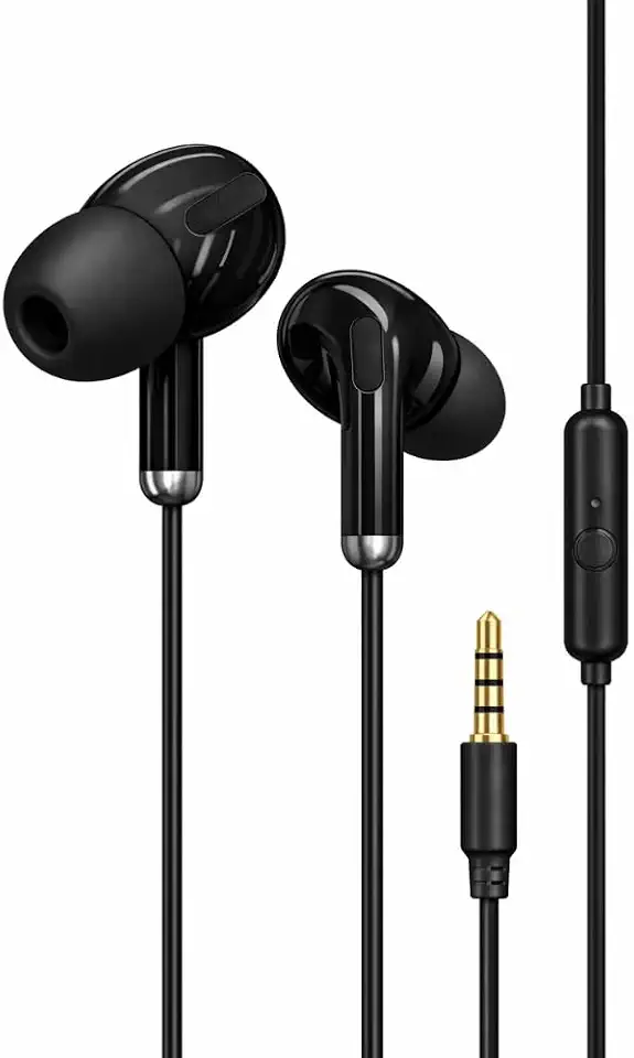Fone de Ouvido Intra-Auricular P2 com Microfone, Áudio Estéreo Potente, Conforto com Borrachinha, Cabo Reforçado, Compatível com Celular, PC, Notebook, Tablet, PS4, Xbox e Outros