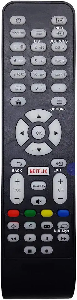 Controle Remoto TV AOC Função Netflix LE43S5977 LE32S5970 Lelong