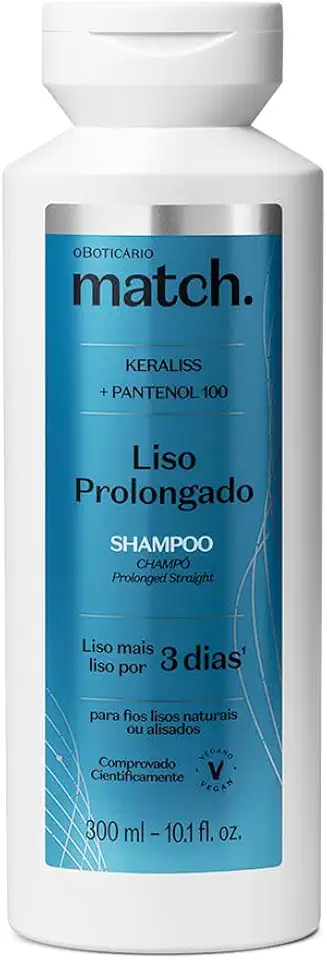 O BOTICARIO MATCH SHAMPOO LISO PROLONGADO 300ml