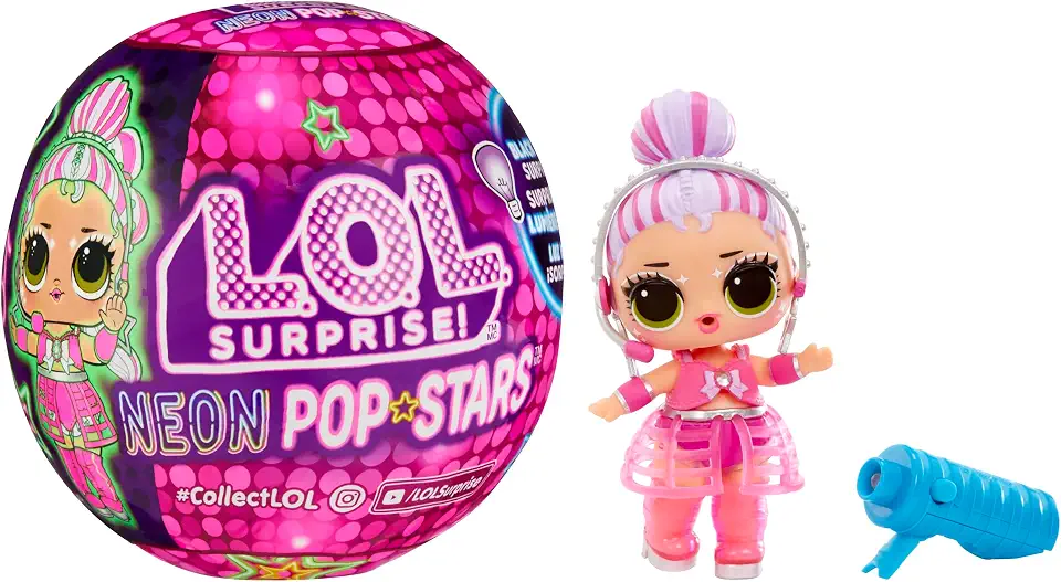 L.O.L. Surprise Neon Pop Stars Tots Asst PDQ