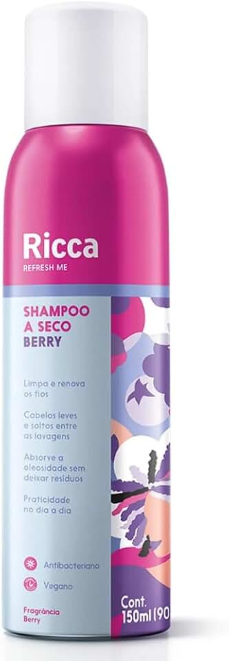 Ricca Shampoo Seco Ricca Berry 150Ml