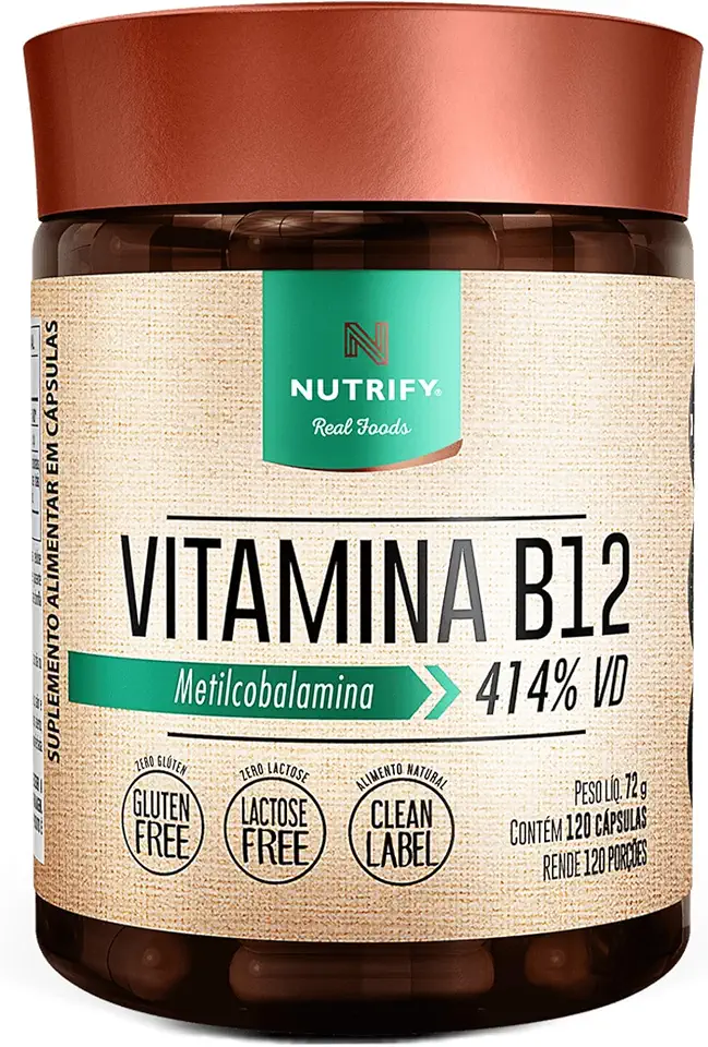 Nutrify - Vitamina B12-120 cápsulas