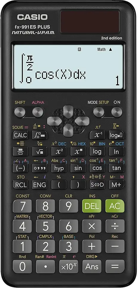 Calculadora Cientifica FX-991ESPLUS-2W4DT Preta Casio