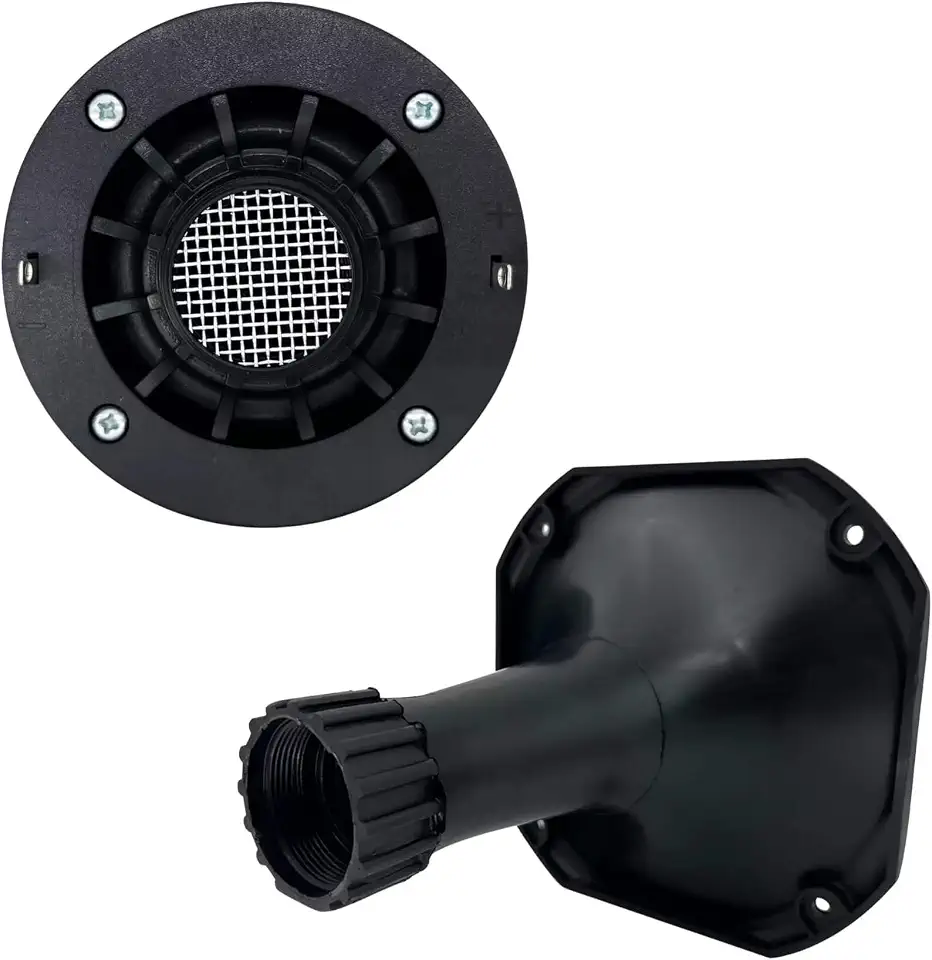 Kit Driver 120W RMS 8 Ohms + Corneta Cone Curto 15cm Som Profissional