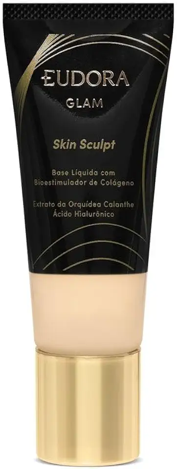 Eudora Glam Skin Sculpt Base Líquida Semi Matte Cor 10 30ml