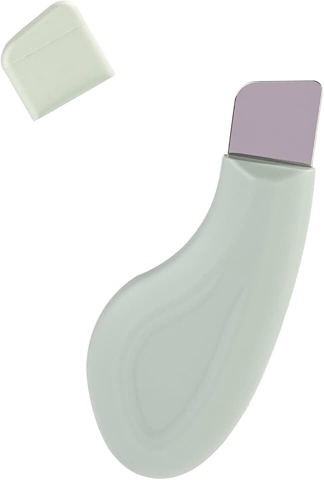 Removedor de cravos de nariz de silicone, removedor de cravos, raspador de pele de limpeza profunda, espátula facial, limpeza profunda, mestre para remover cravos faciais e nasais