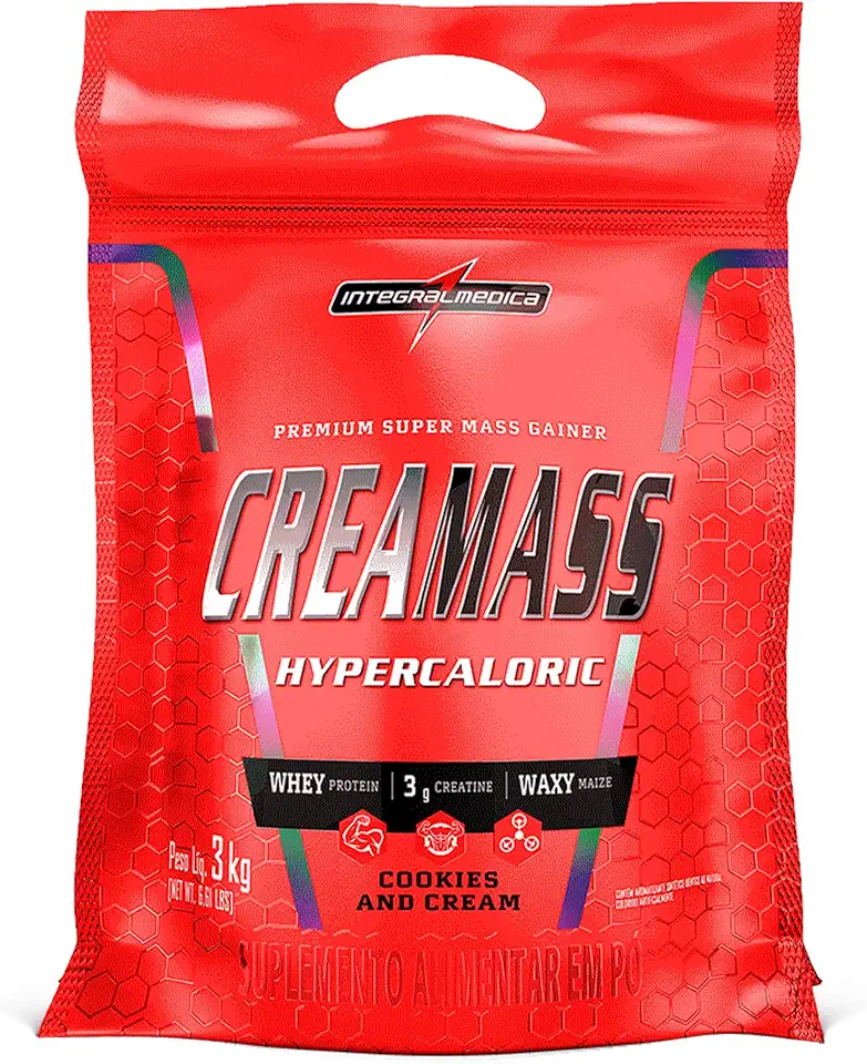 Integralmédica - Hipercalórico Creamass - Cookies - pouch 3kg