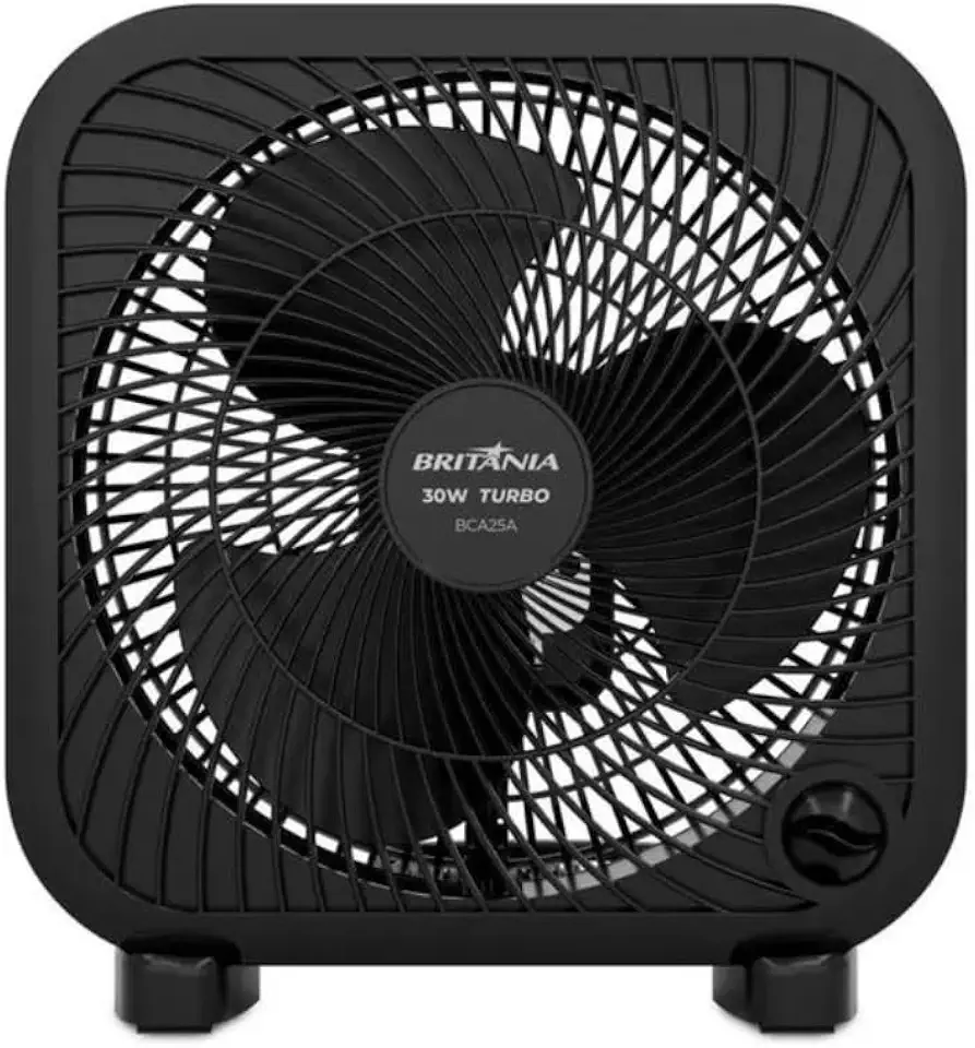 Ventilador Circulador Britânia 30W 3 Velocidades BCA25A 127V