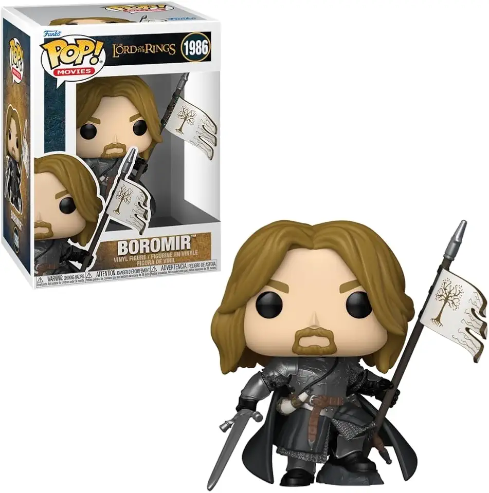 Funko Pop! Boneco O Senhor dos Anéis - Boromir