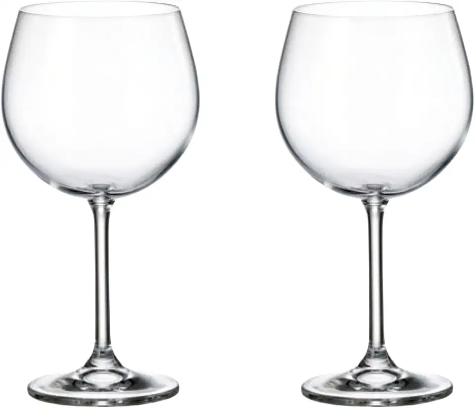 Taça de Cristal Bohemia Para Gin 570 ml Colibri 2 Peças
