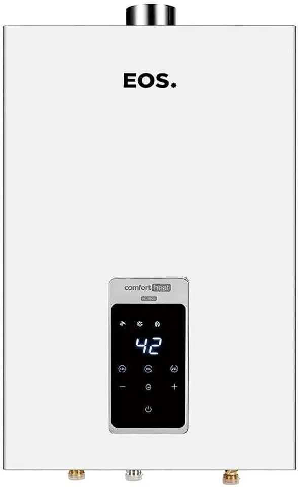 Aquecedor de Água a Gás EOS Digital 20 Litros (Gás Natural) Exaustão Forçada Branco EAQ200GD-N Bivolt