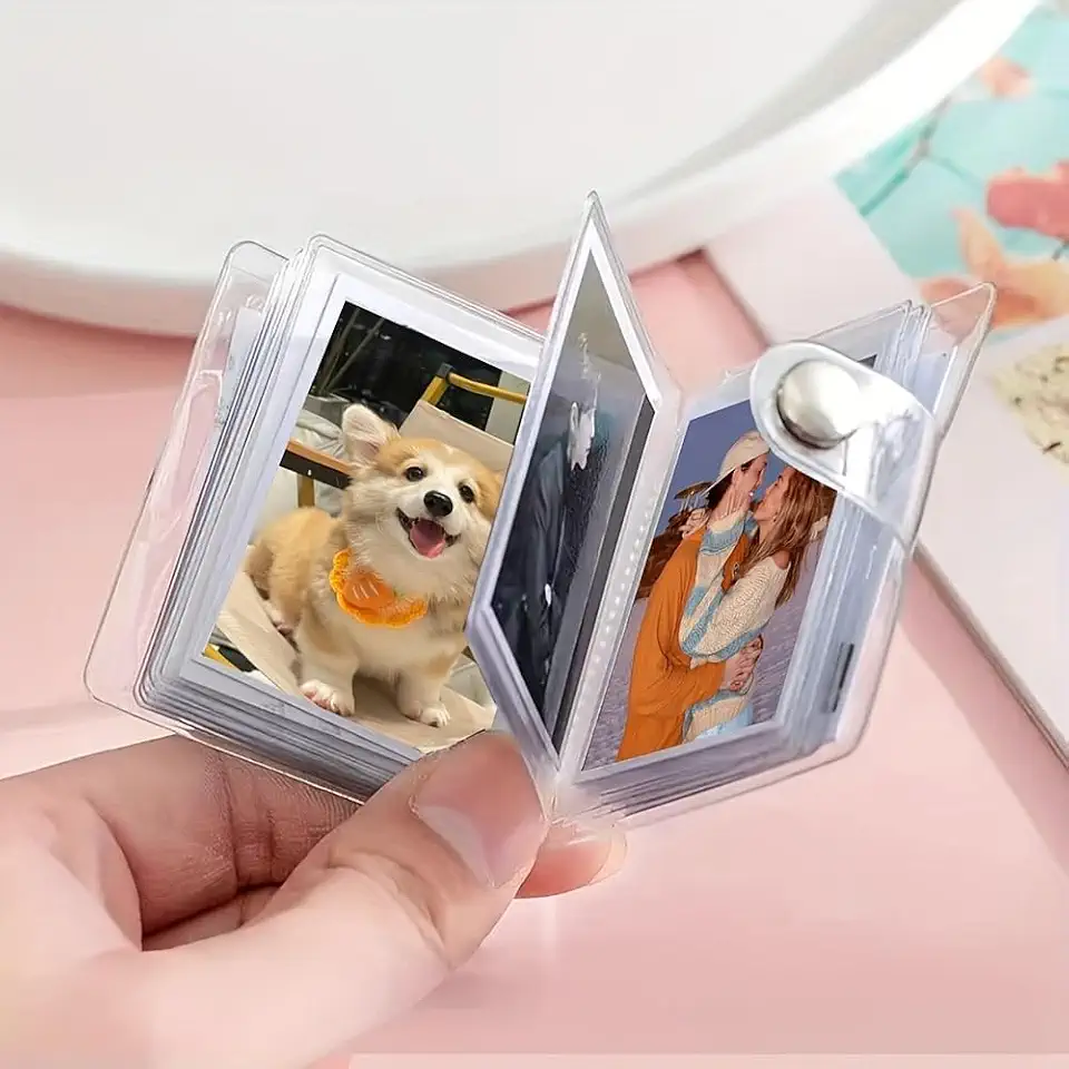 Chaveiro de foto personalizado para casais, mini álbum de fotos personalizado, presente exclusivo de dia dos namorados para namorado, namorada, lembrança de Natal para ele e ela