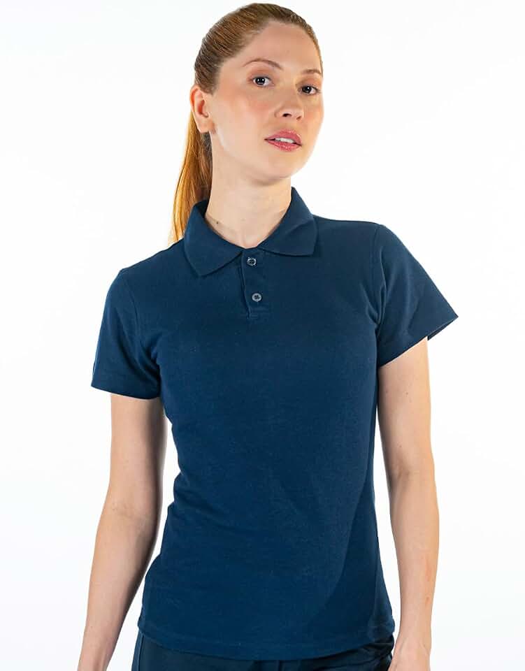 Baby Look Polo Feminina Premium Para Trabalho Visual Moderno